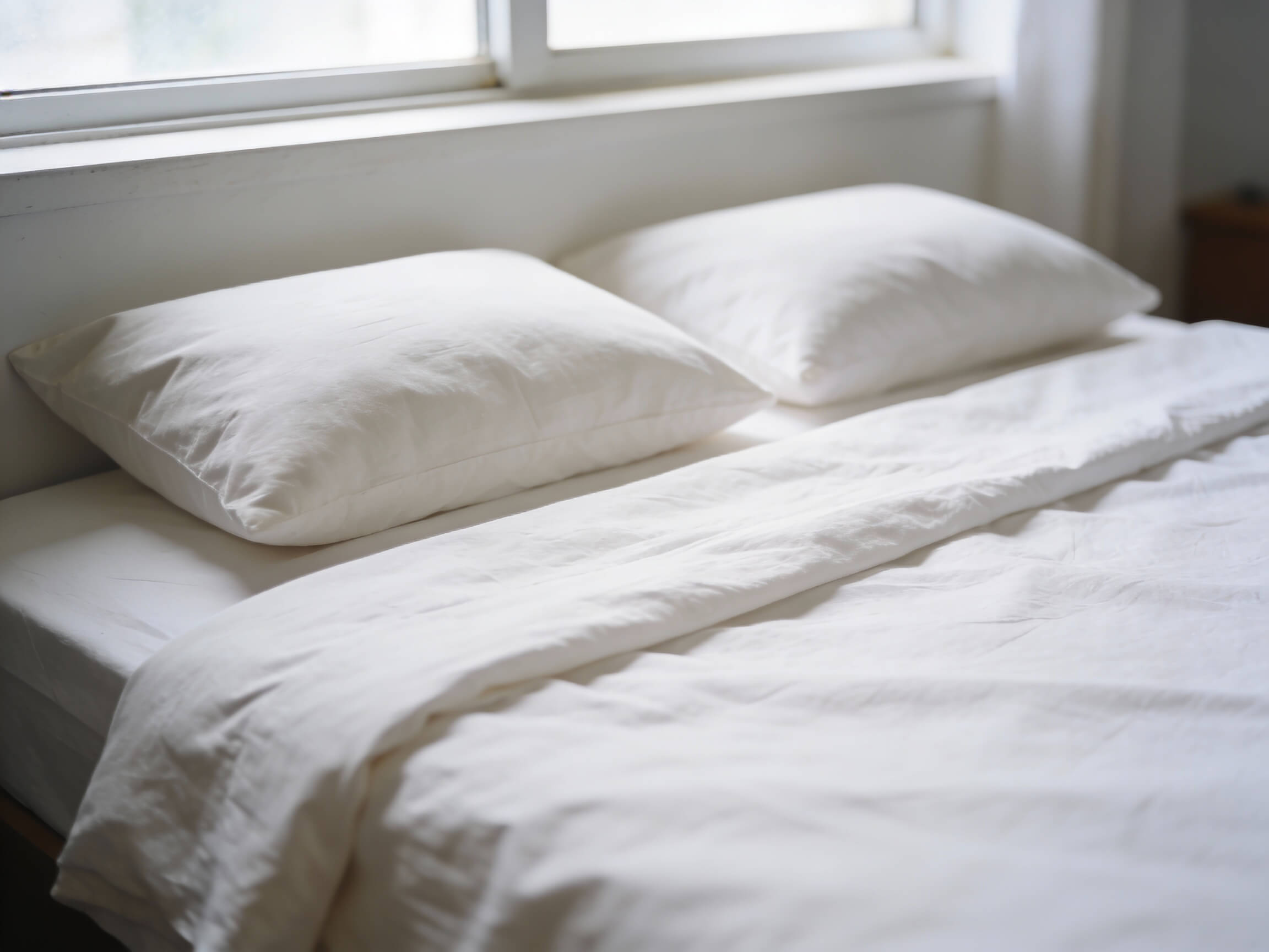 Se dona almohadas y ropa de cama