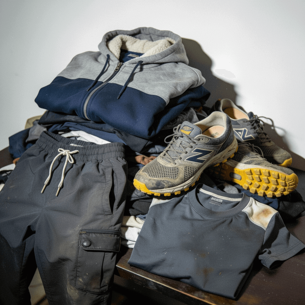 Dono ropa deportiva usada