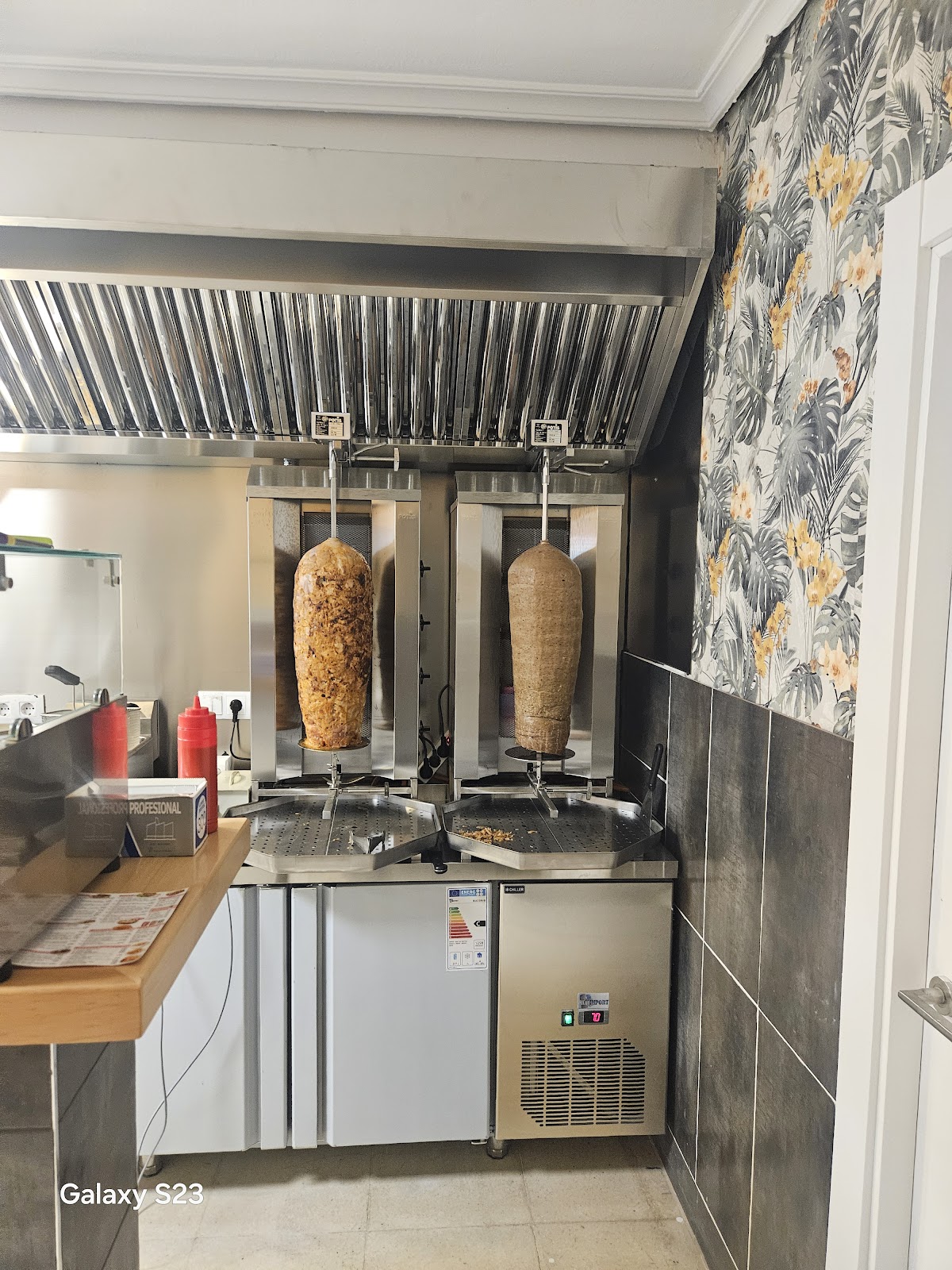 Grill doner kebab