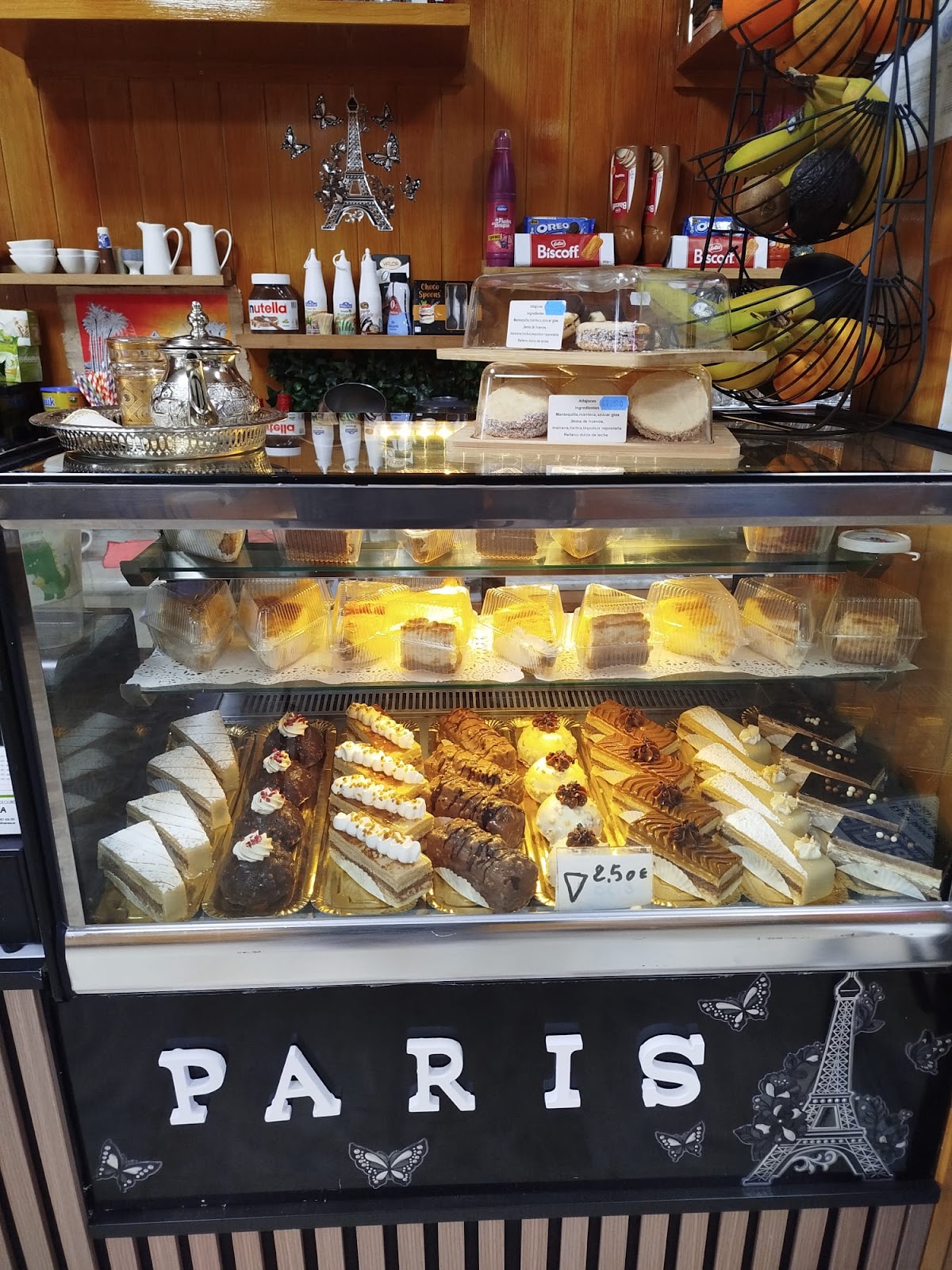 Cafetería pastelería paris