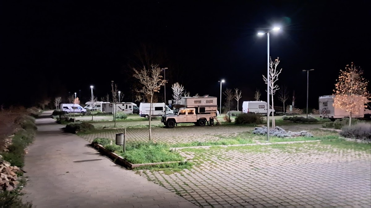 Área de servicios para autocaravanas y camper Riaza