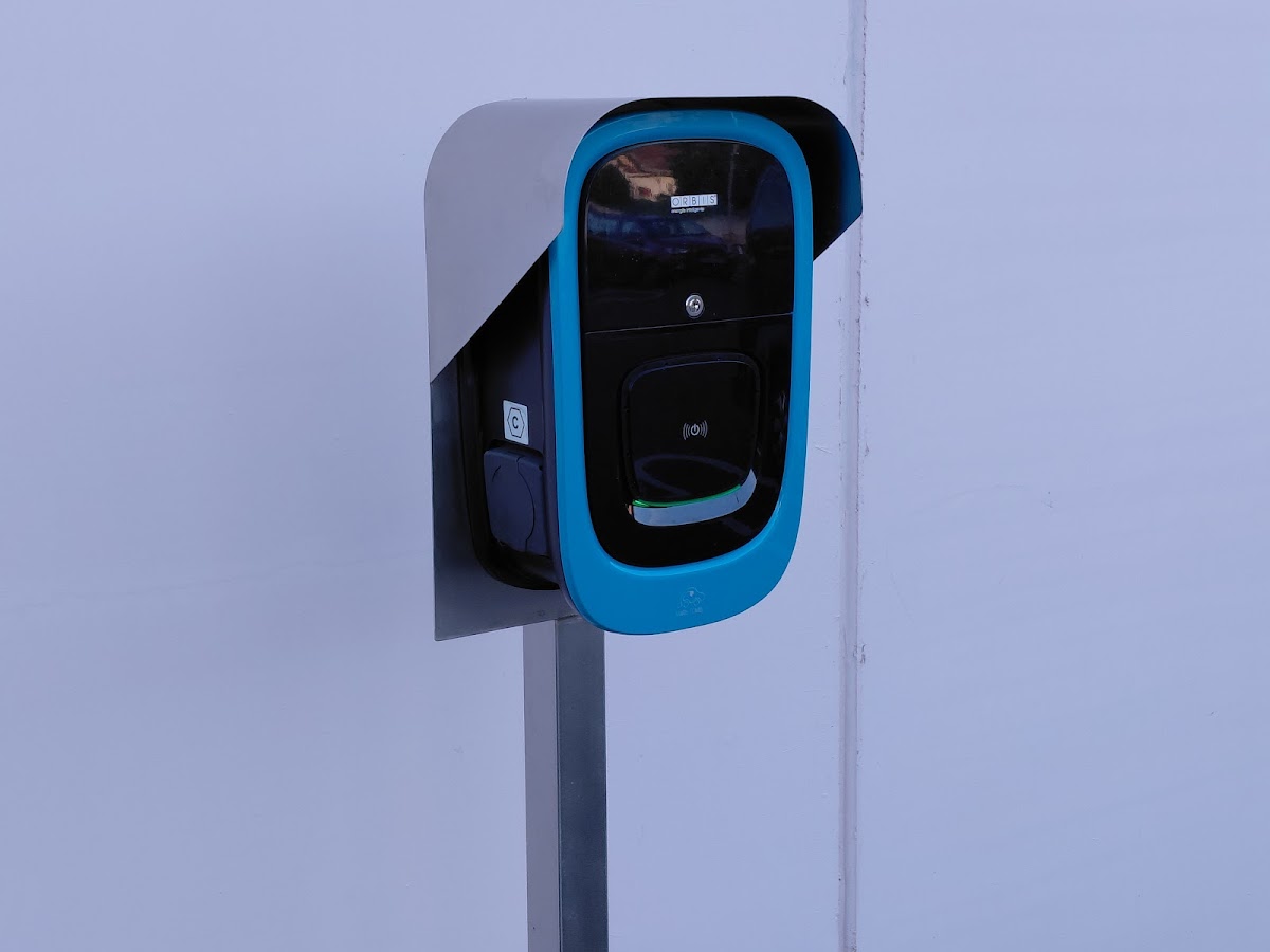 Punto de carga de vehículos eléctricos