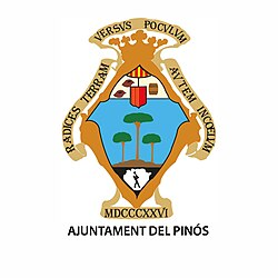 Escudo de El pinós /pinoso