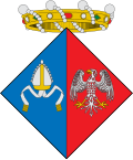Escudo de El priorat de la bisbal