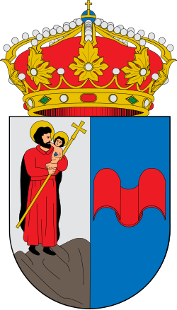 Escudo de El tejado