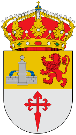 Escudo de Fuentes de león