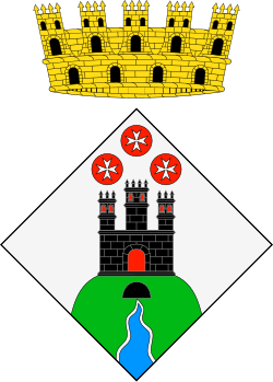 Escudo de L'espluga de francolí