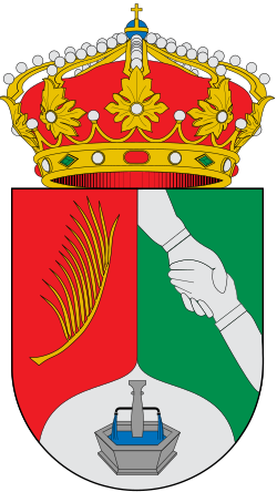 Escudo de La fuente de san esteban