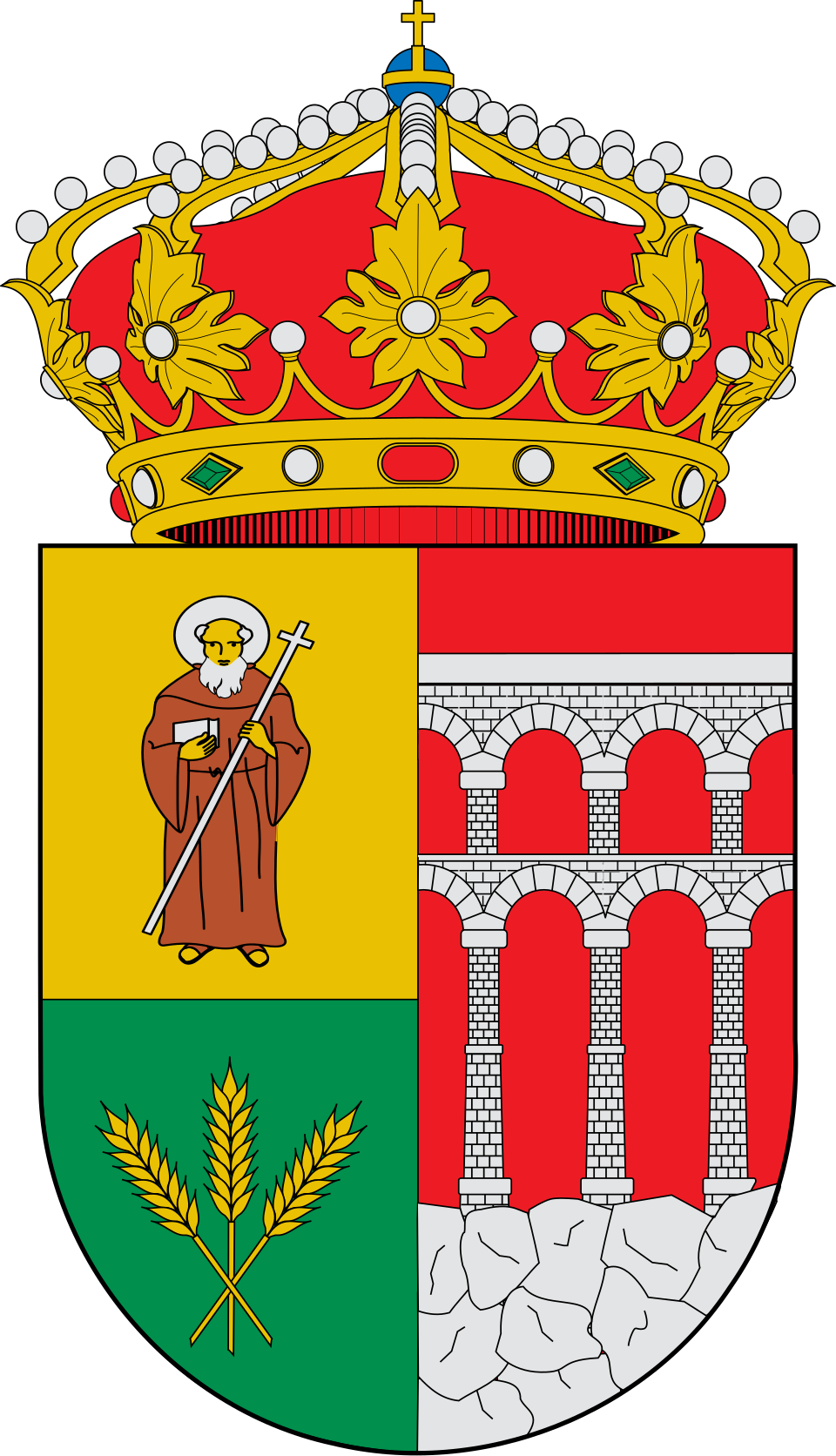 Escudo de Navas de San Antonio