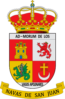 Escudo de Navas de san juan