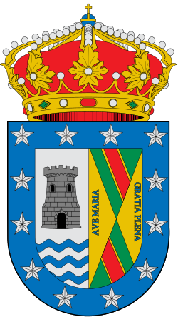 Escudo de Pelayos de la presa