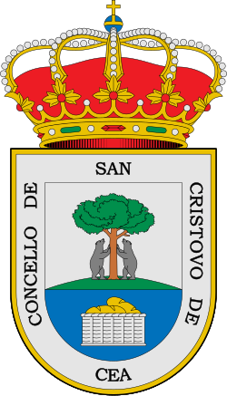 Escudo de 
<span>San cristovo de cea</span>
