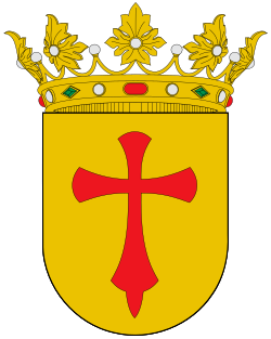 Escudo de Santa cruz de la serós