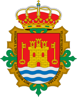 Escudo de 
<span>Valencia de alcántara</span>
