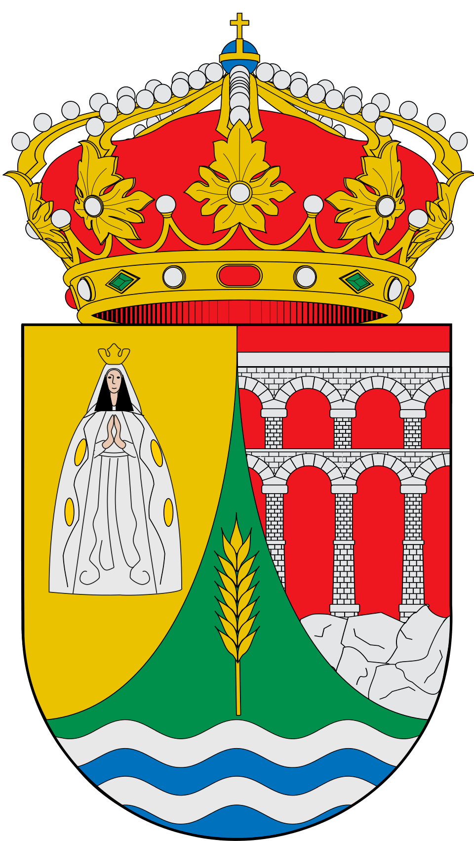 Escudo de Valverde del Majano