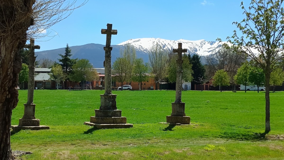 Campo fútbol del parque