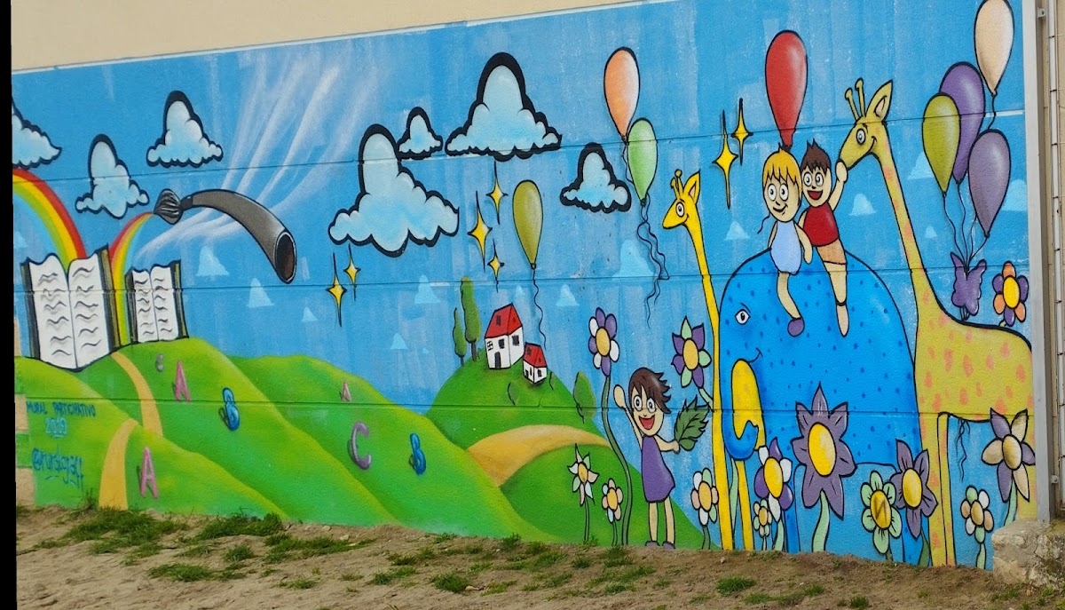 MURAL INFANTIL RURALGRAFF